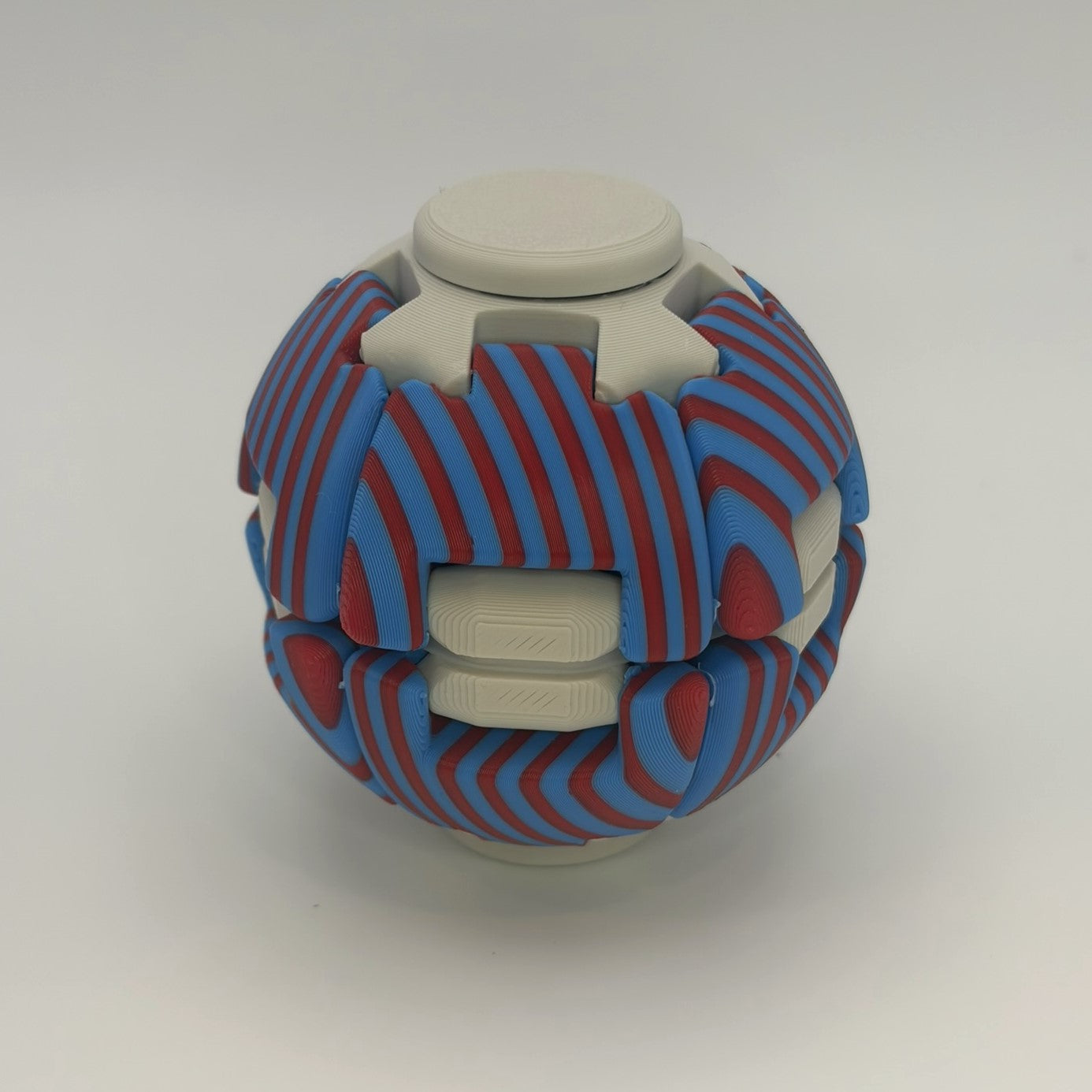 Push-to-Spin Fidget Ball