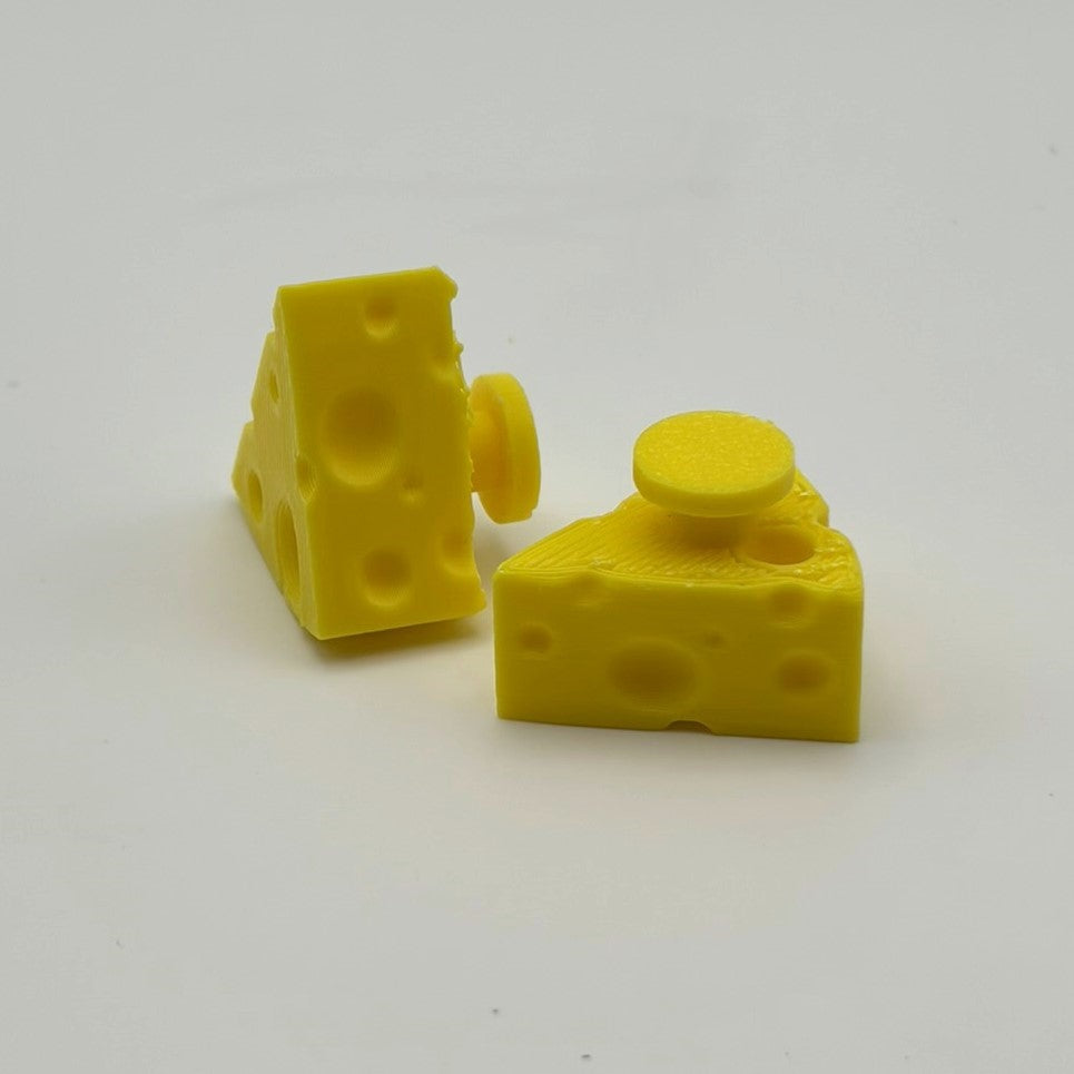 Cheese Shoe Charms – Set of 2