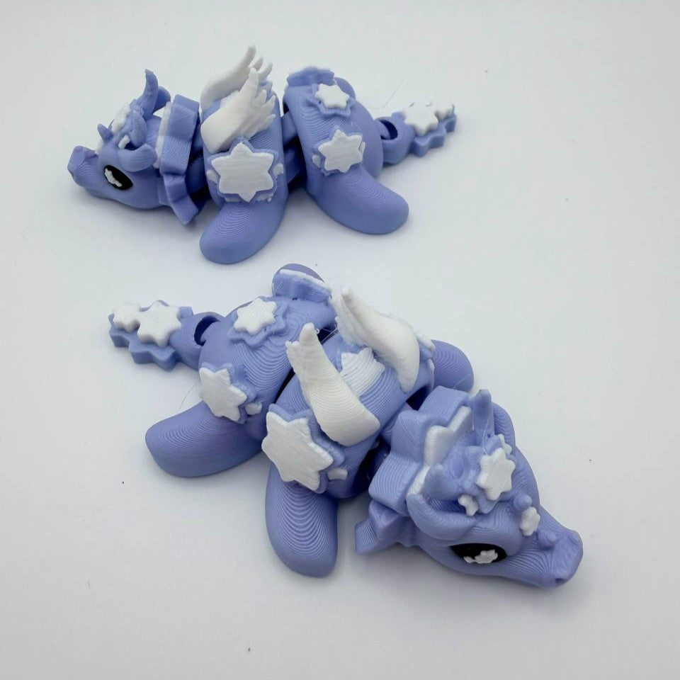 Tiny Starry Flexi Dragon